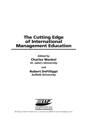 cover image of The Cutting Edge of International Management Education